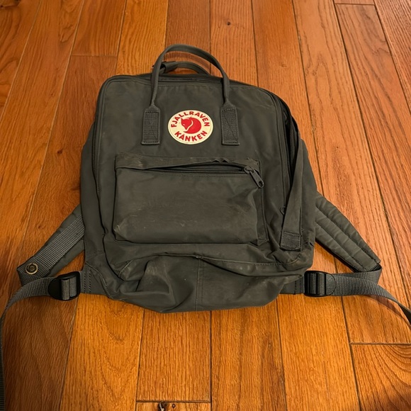Fjallraven Bags Fjallraven Kanken 6l Backpack Padded Straps Gray